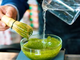matcha-pulver